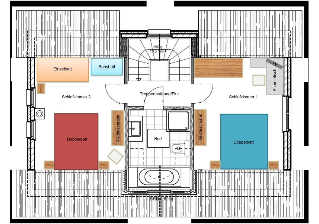 Modernes Reetdach-Ostseeferienhaus Bella Mare, Insel Usedom Mit Sauna, Kamin & Sonnenterrasse Zirchow ภายนอก รูปภาพ